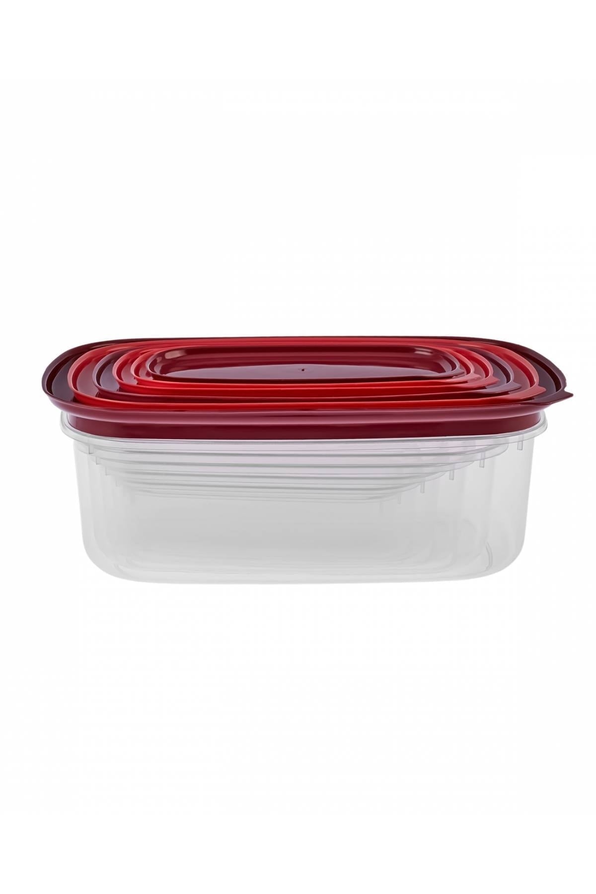 Vicks Red Velvet Set Of 6 Storage Containers