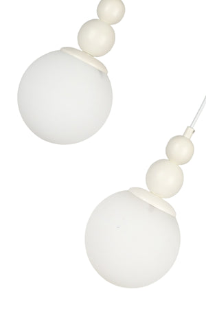 Infinite 2Nd Chandelier White White Glass