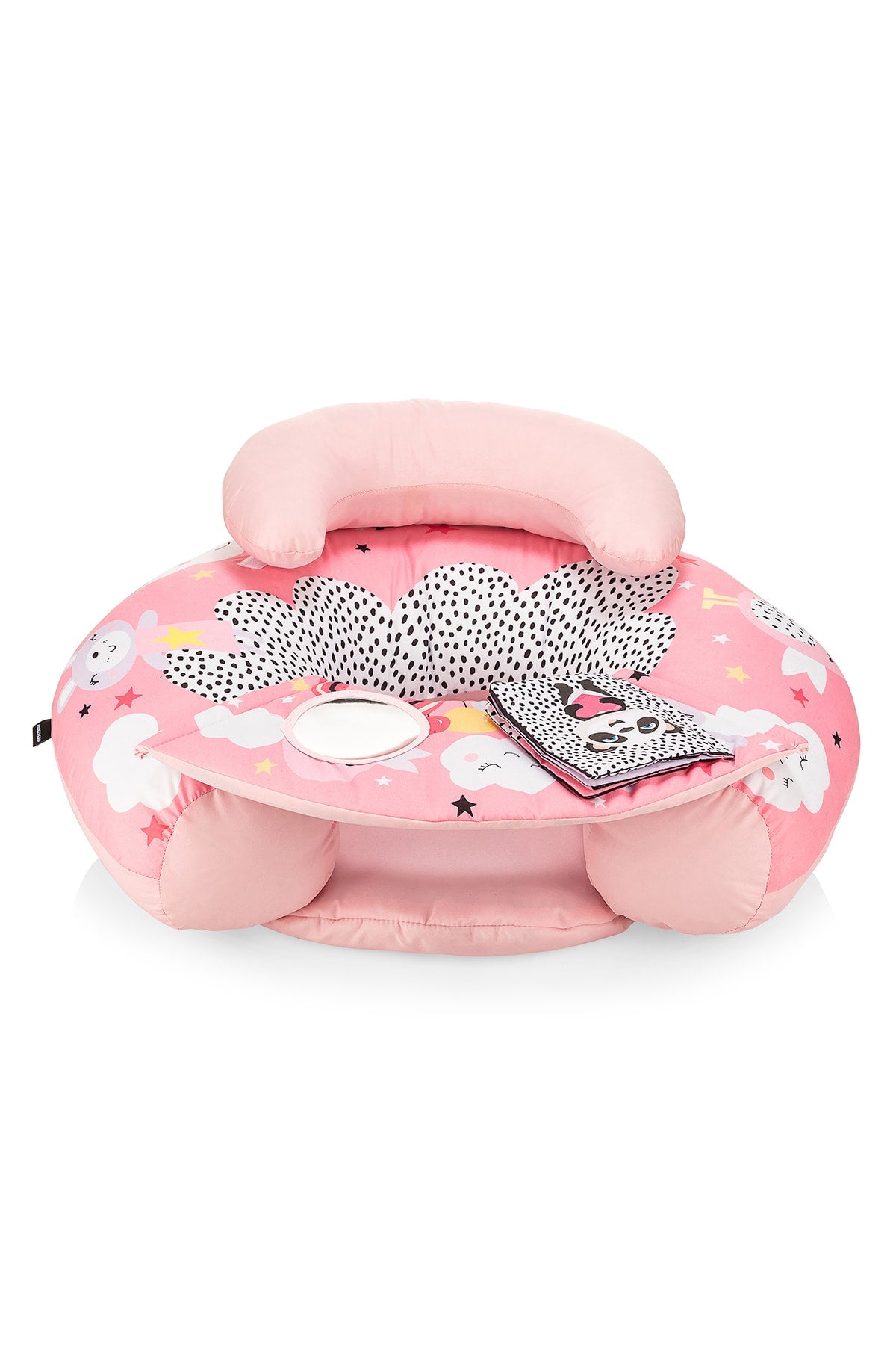 Baby Girl Pink Supported Seating Cushion