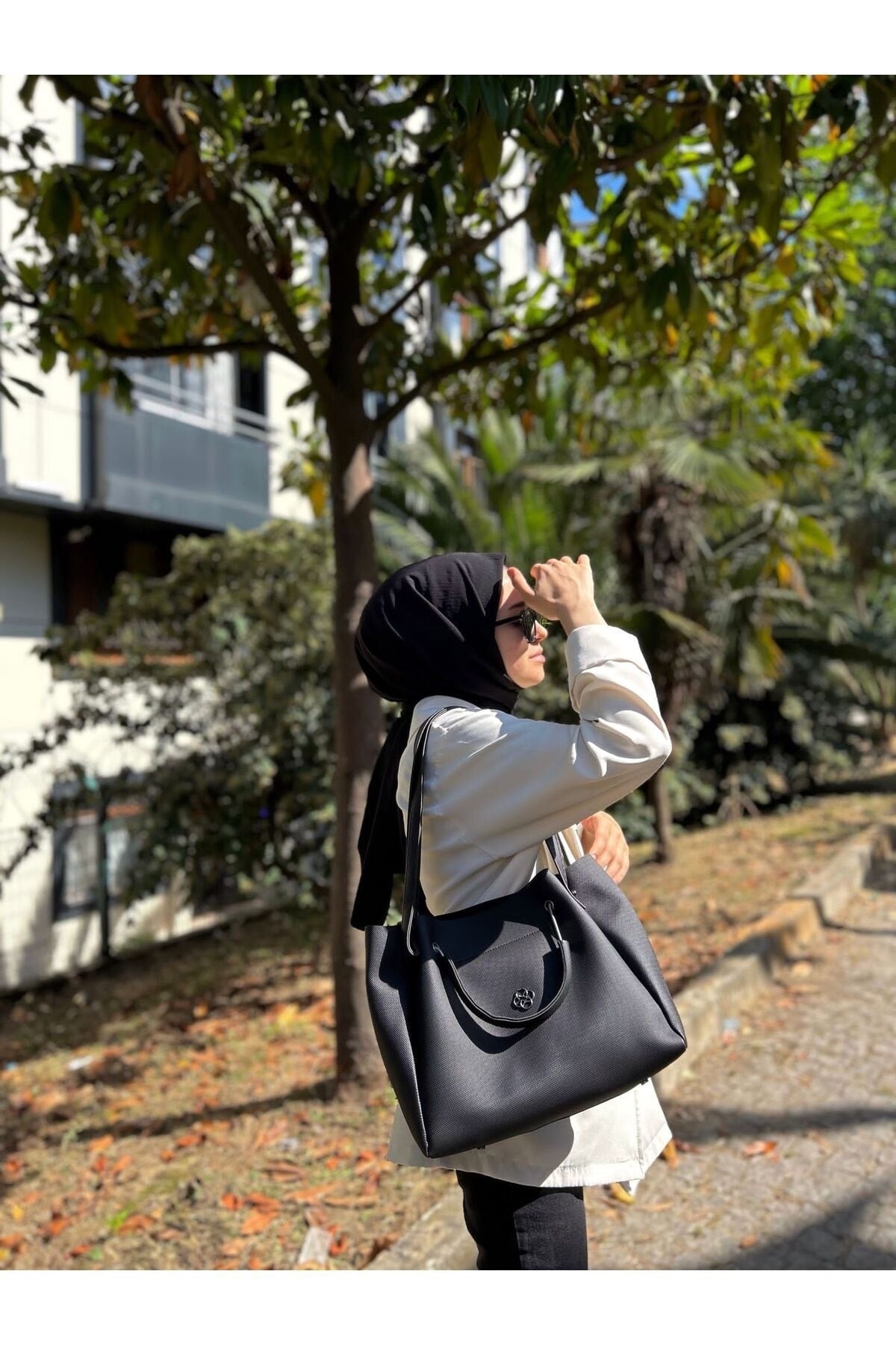 Women'S Arm And Shoulder Bag Briefcase School Wide Bag