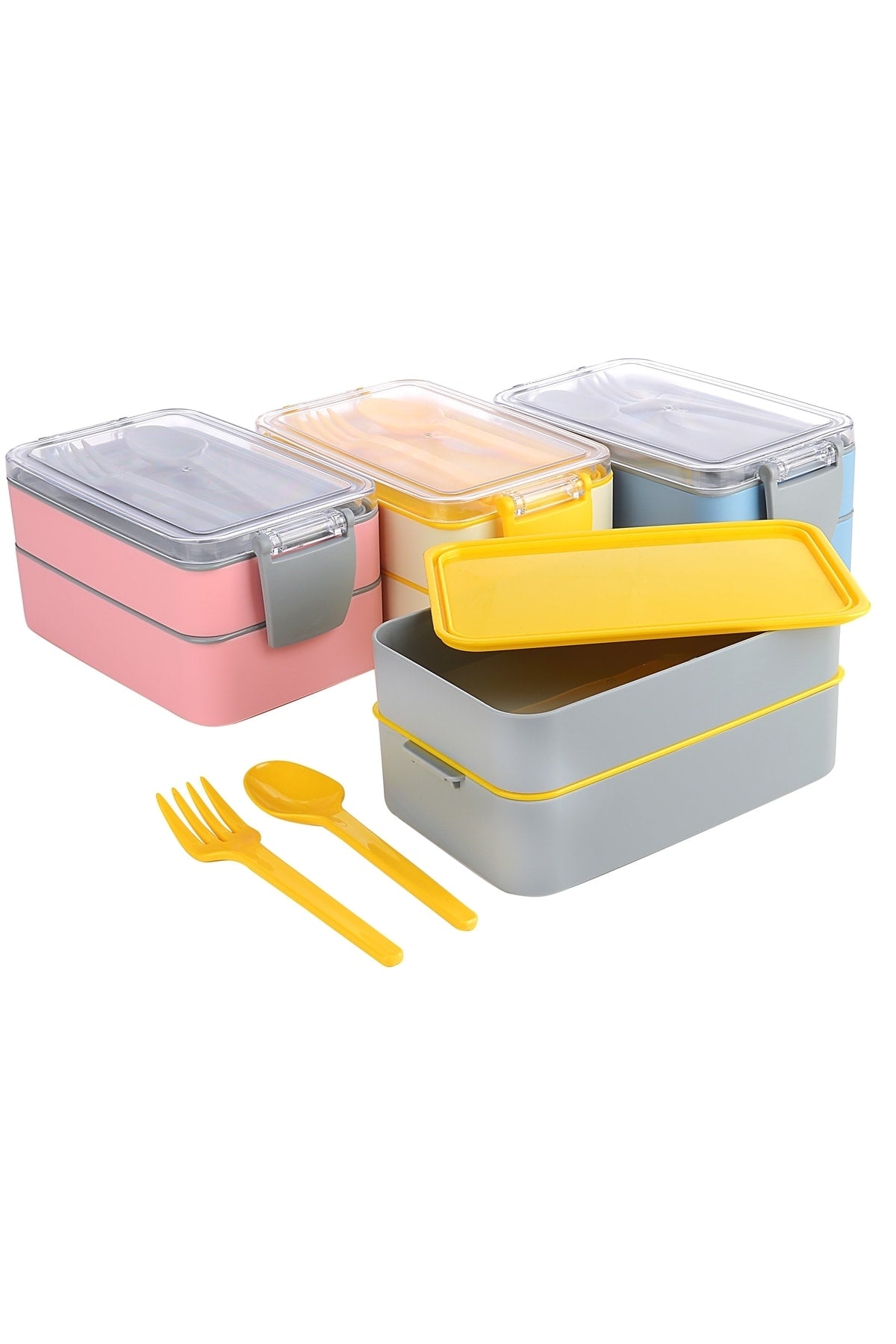 Fely 900 ml Lunchbox-Set &amp; Vorratsbehälter &amp; Lunchbox