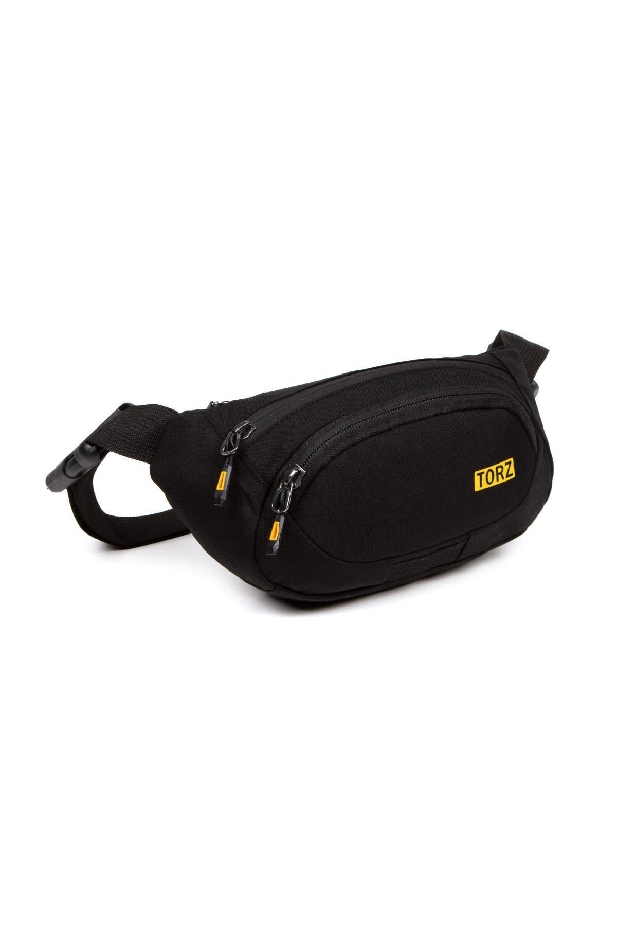 Herren Gürteltasche Schwarze Brust Cross Schulter Seitentasche