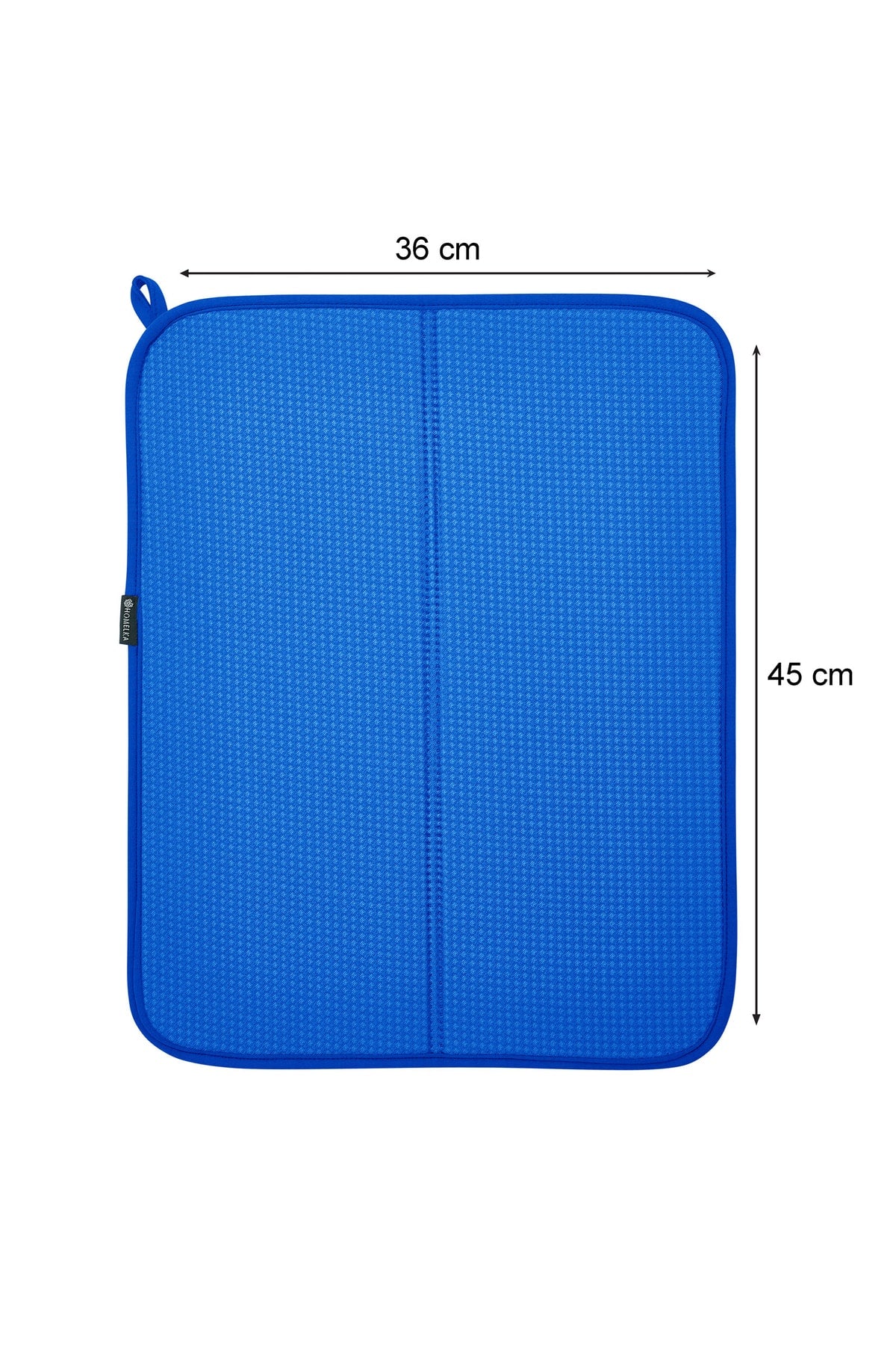 Dish Drying Mat Blue Color Nanofiber Dish Mat Ultra Absorbent Dish Mat