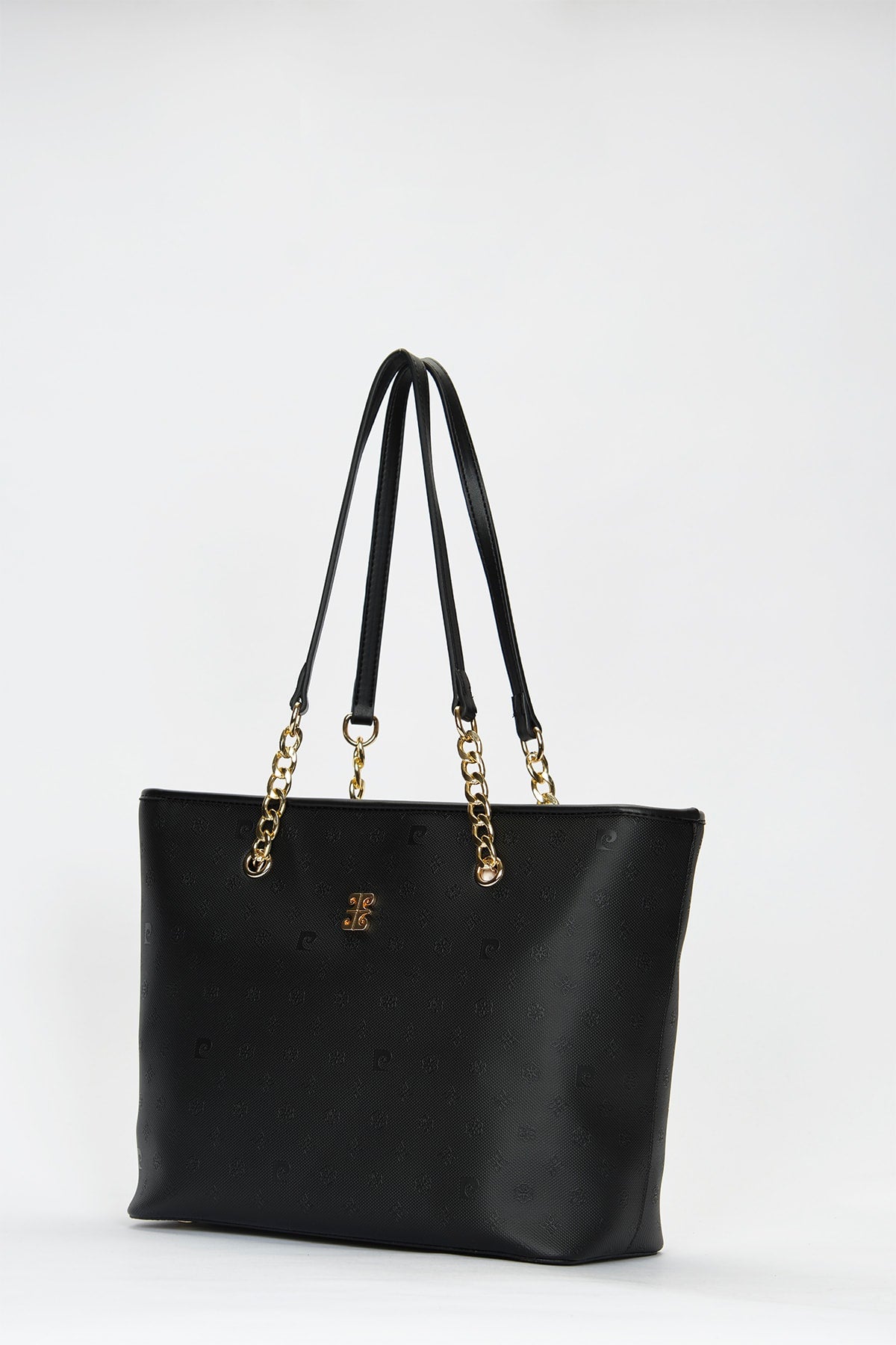 Print Schwarze Damen-Umhängetasche 05Po22Y1546