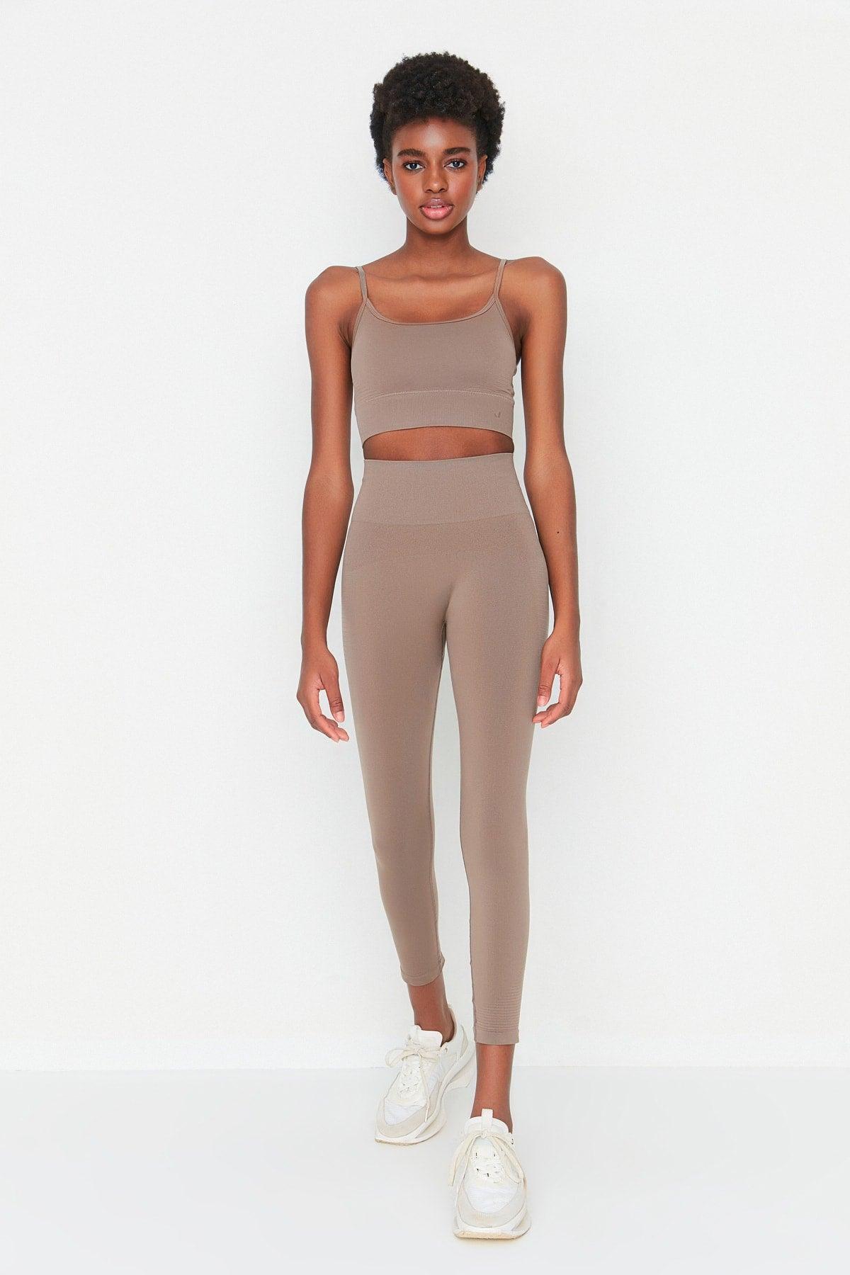 Vella - Mink High Waist Contouring Tights - Swordslife