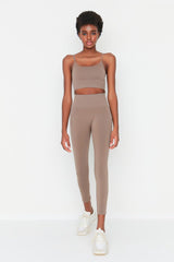 Vella - Mink High Waist Contouring Tights - Swordslife