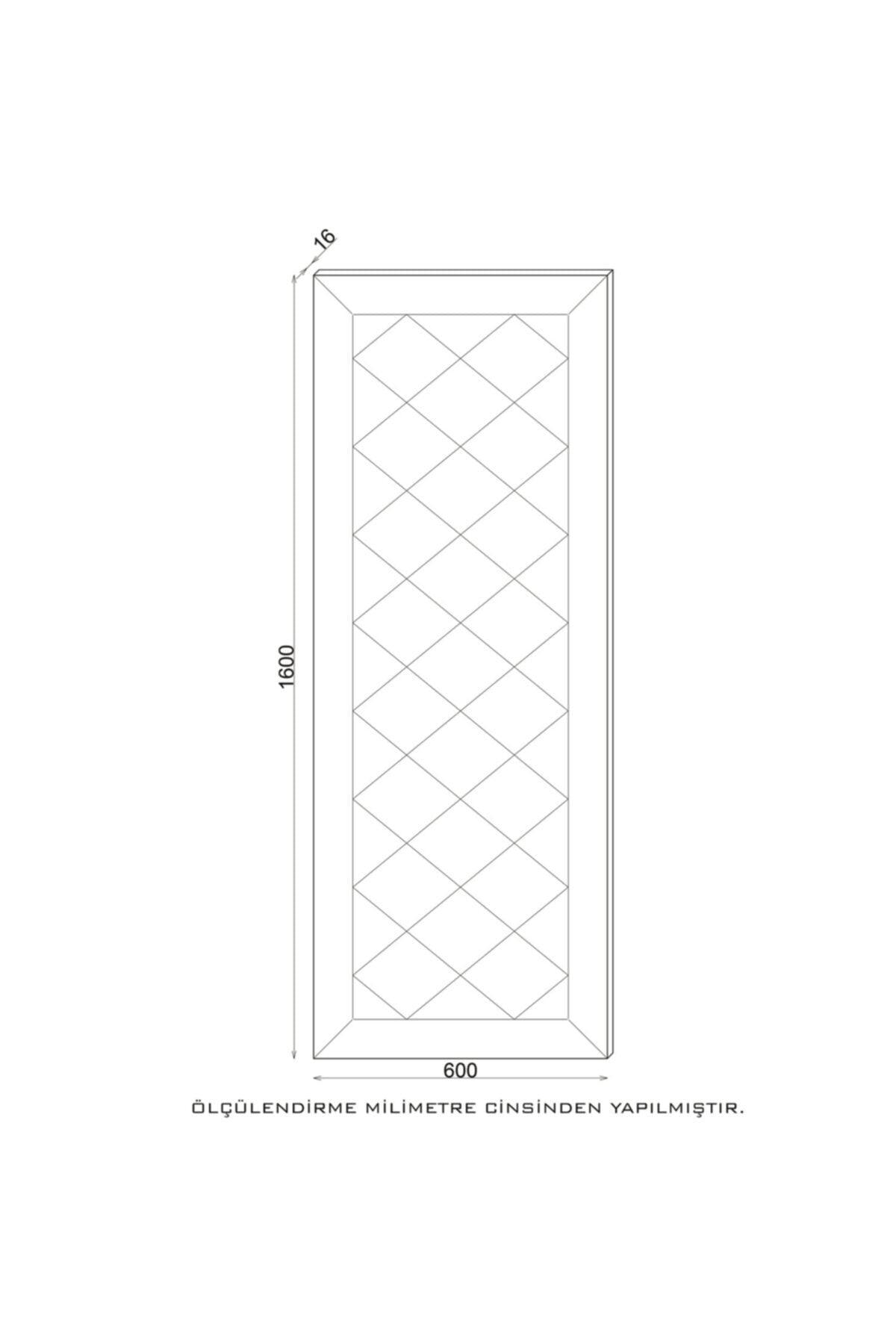 Cx12001 - Camex Decorative Diamond Patterned Full Length Mirror - Swordslife