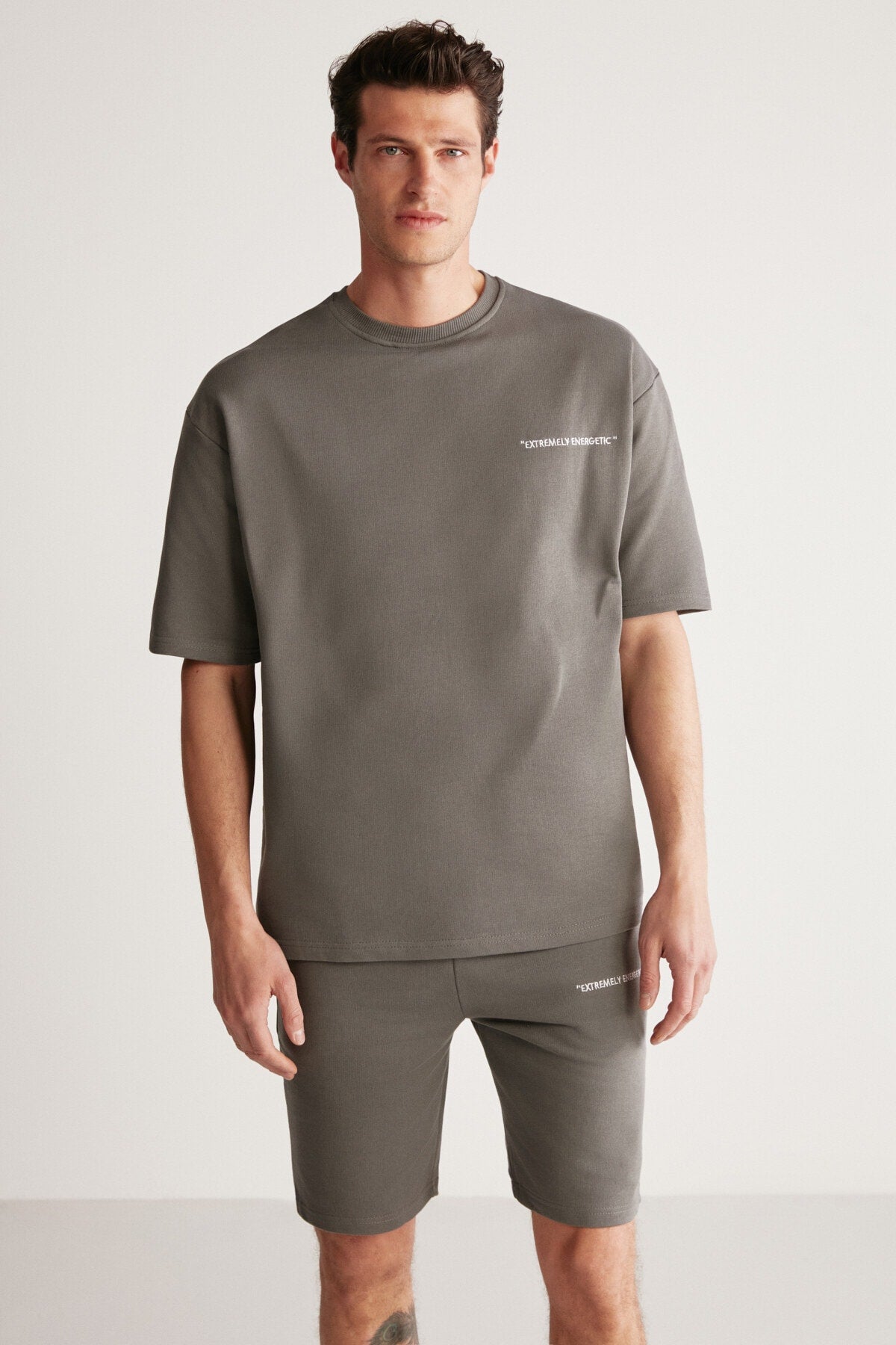 Colombia Relaxed Regular Gray 2-Pack Tracksuit Set