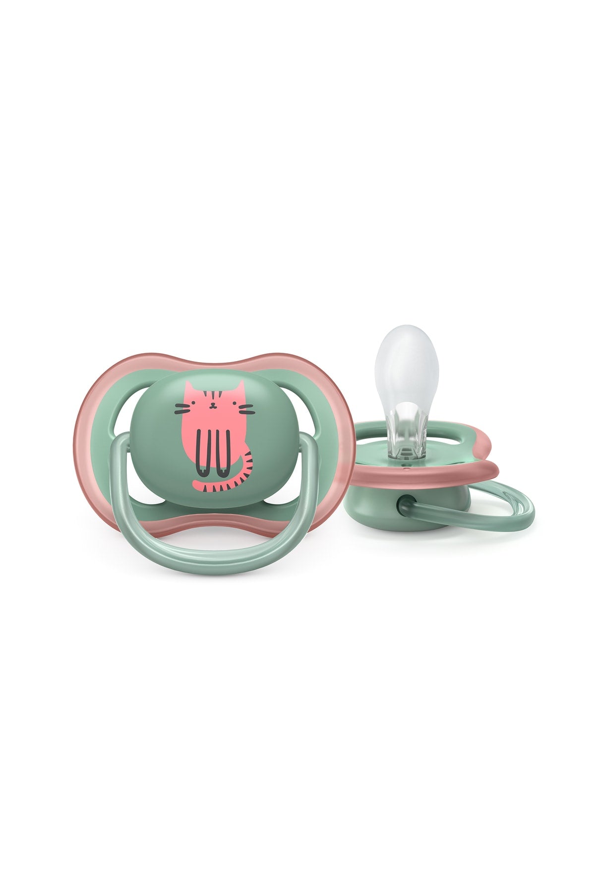 Scf085/18 Ultra Air Pacifier 6-18 Months 2 Pair Girl