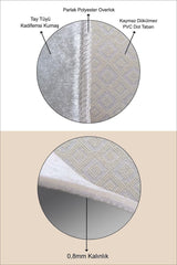 Classic Patterned Non-Slip Base Washable Set of 2 Bathroom Carpet Doormat Closet Set Kt-kzhk-81 - Swordslife