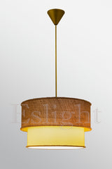 Redro Wicker Single Pendant Lamp Chandelier Eh02