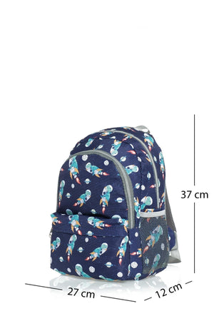 Dreifaches Schulranzen-Set Wcan6000.510 Astronaut Dinosaurier