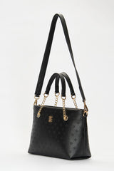 Floater Black Women's Shoulder Bag 05PO22Y1561