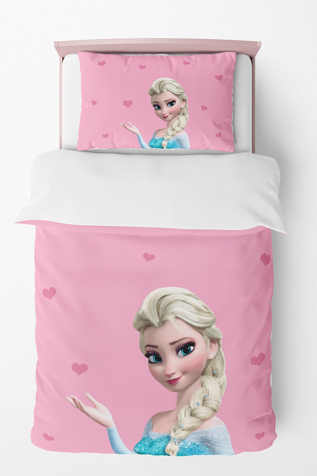 Elsa Patterned Elsa Duvet Cover Set Tlan-069