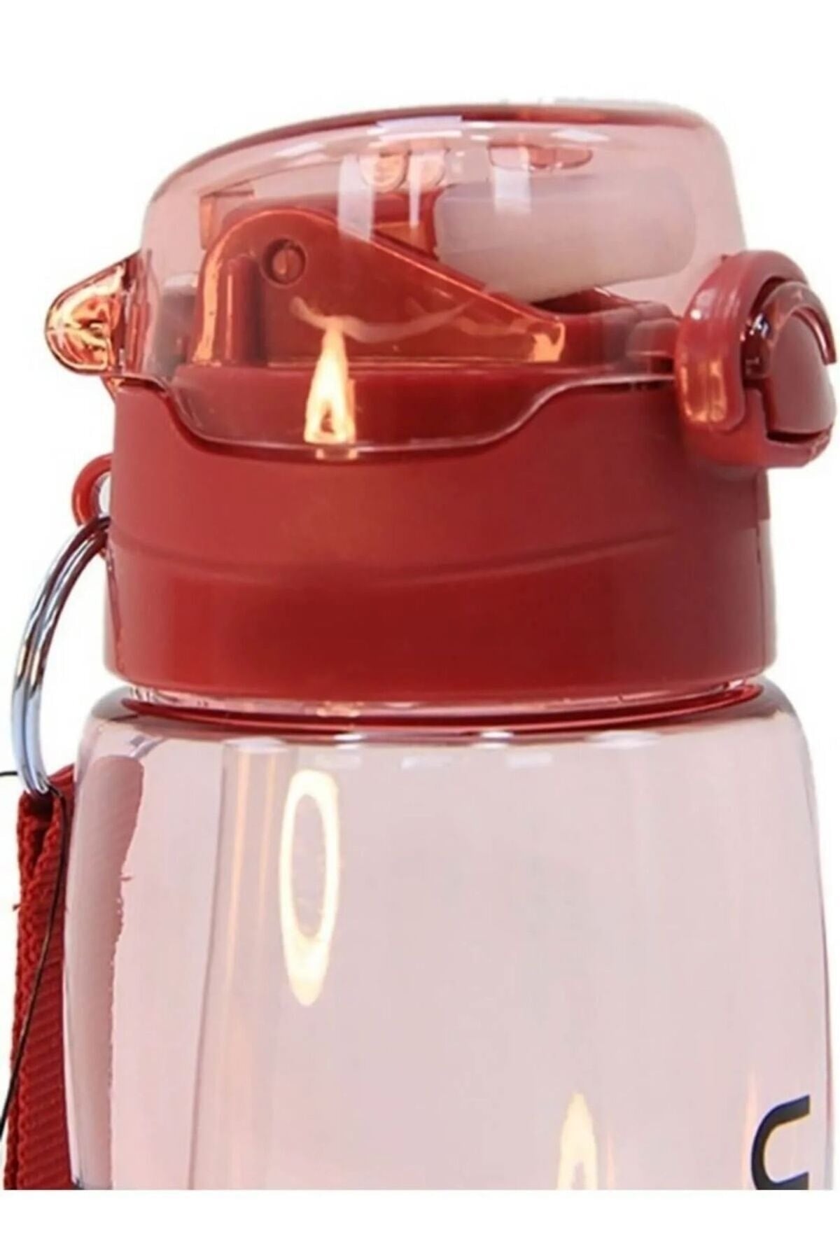 Benetton Automatic Capped Drinker & Flask - Red