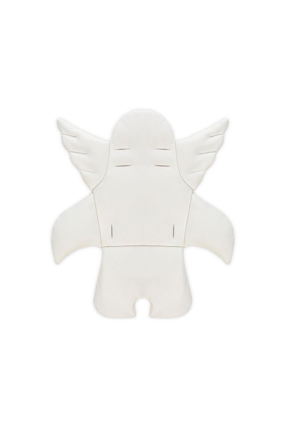 Angel Wings Multi-Purpose Highchair Cushion with Angel Wings - Ecru