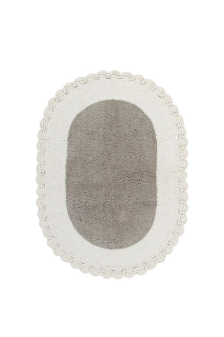 Bianca 100% Cotton Bath Mat Gray 40x60+60x90 - Swordslife