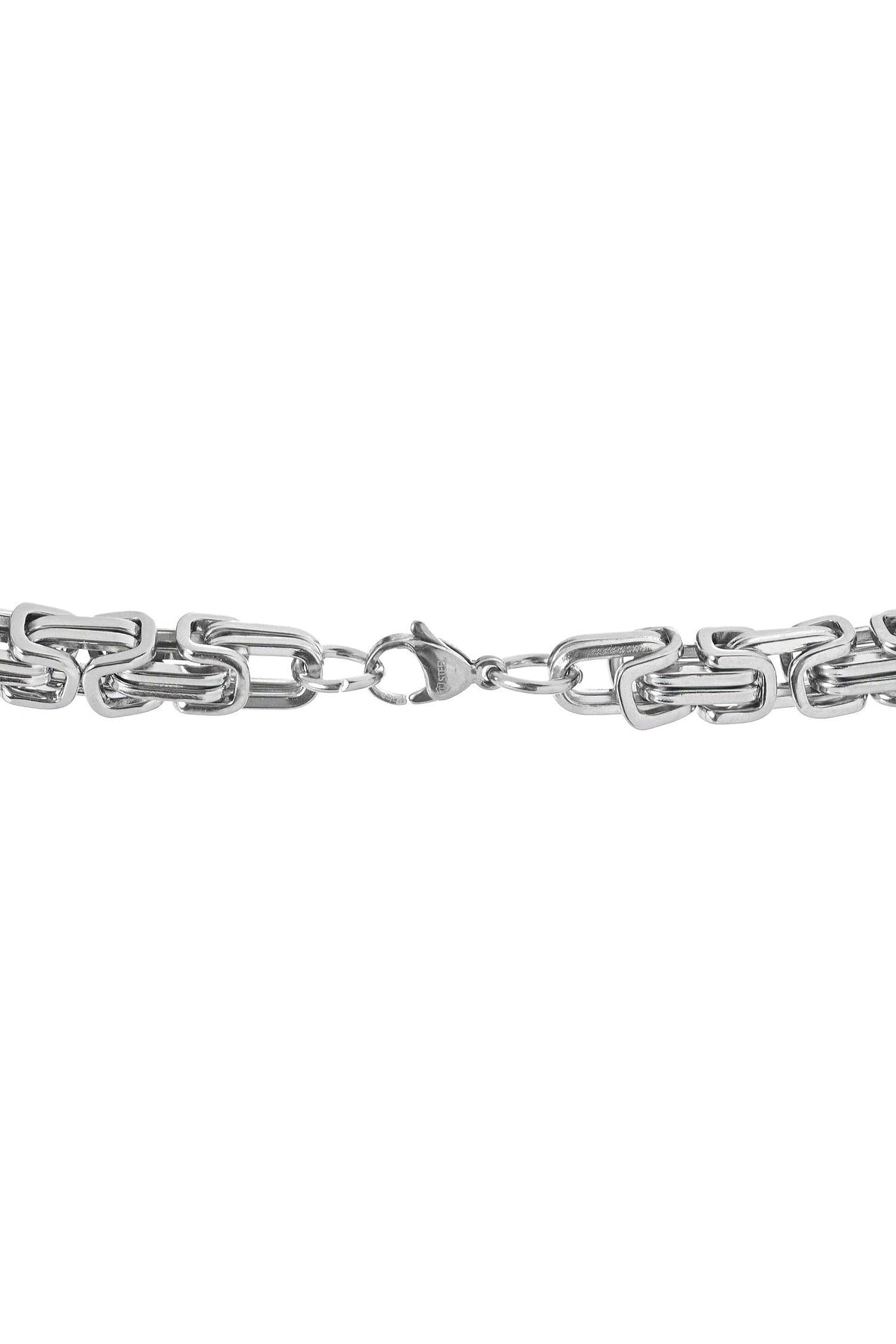2 Jahre Garantie King Halskette Kettenarmband Set 316 Stahl läuft nicht an 925 Sterling Silber Herren Halskette