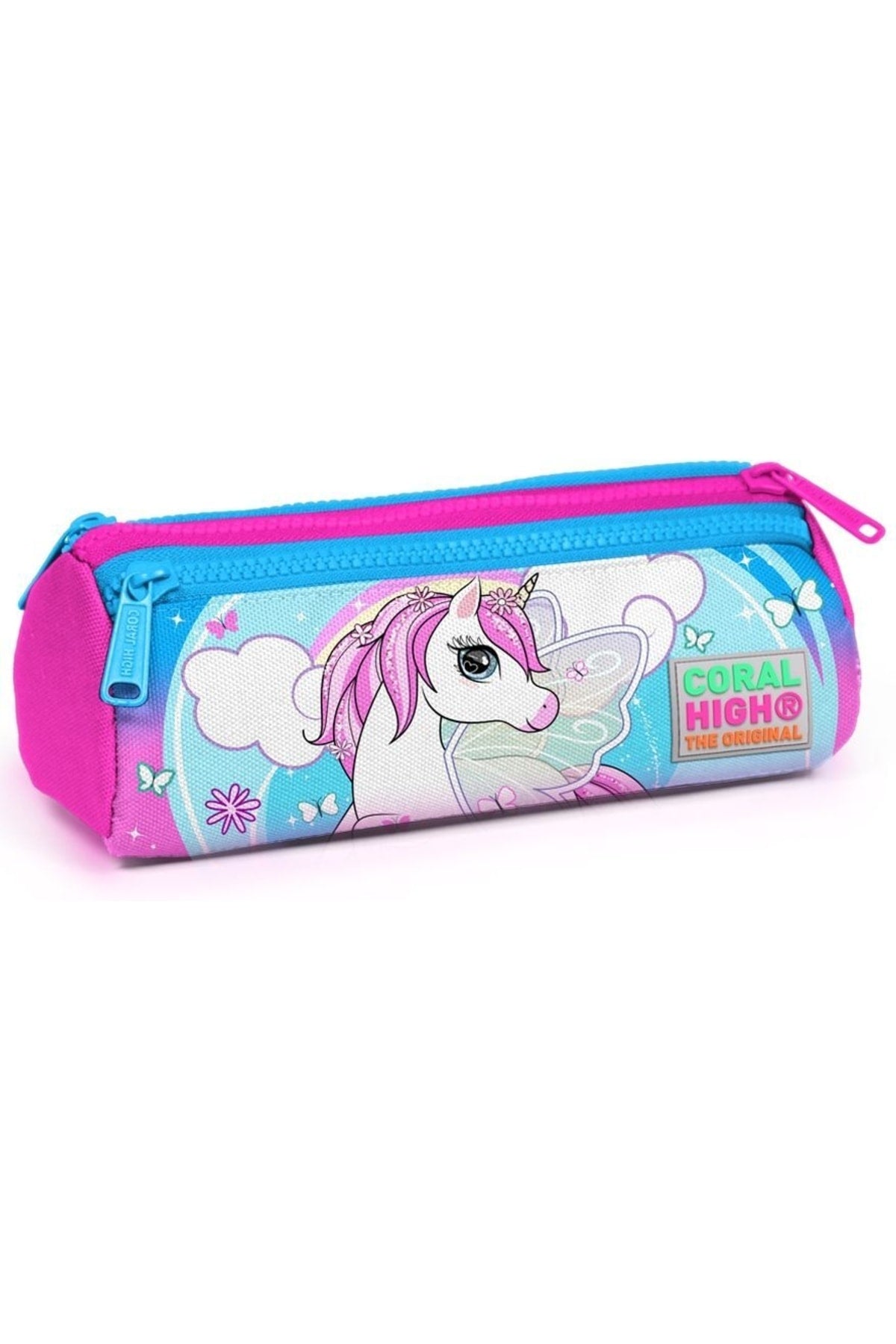 Grundschultaschen-Set für Mädchen mit Einhorn-Print – USB-Ausgang