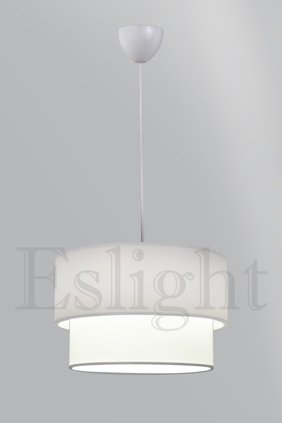 Pasta Single Pendant Lamp Chandelier White E784