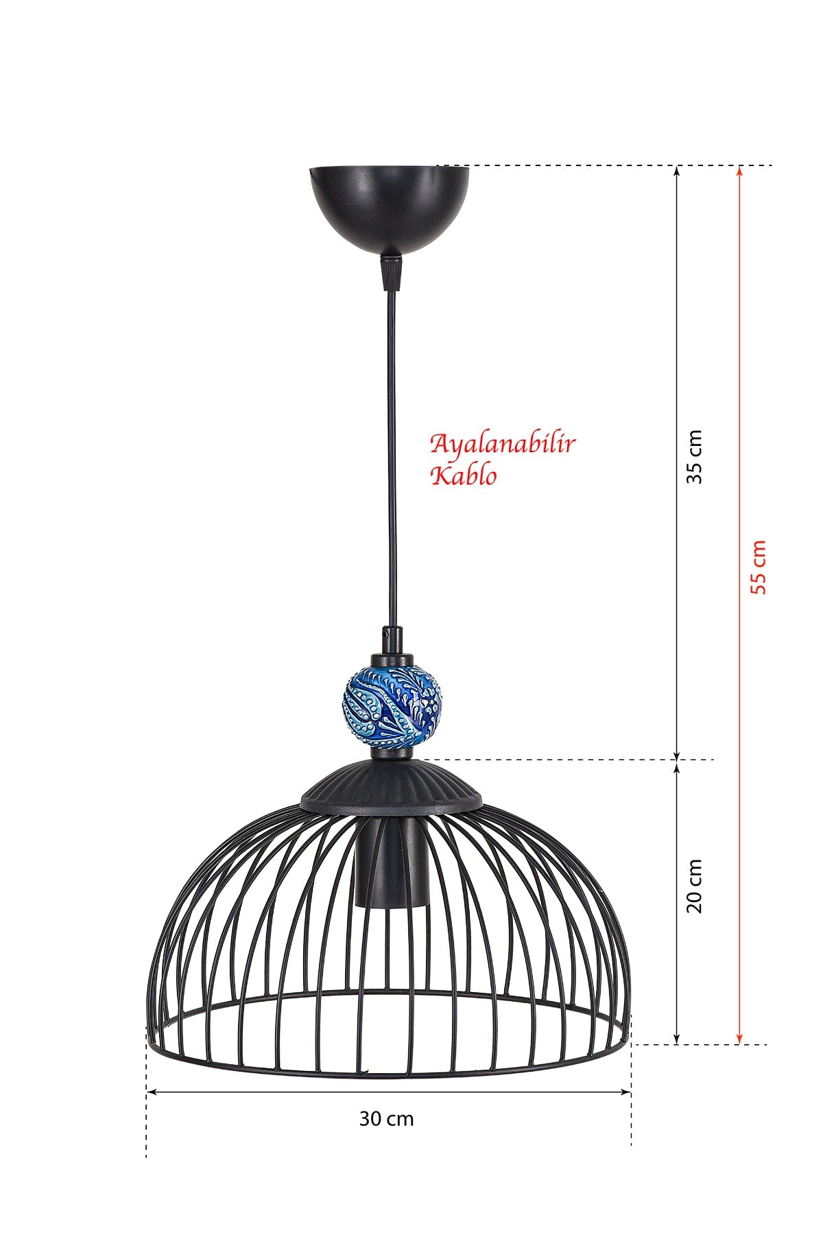 Sucrier Steinleuchter Schwarz Mtla-46
