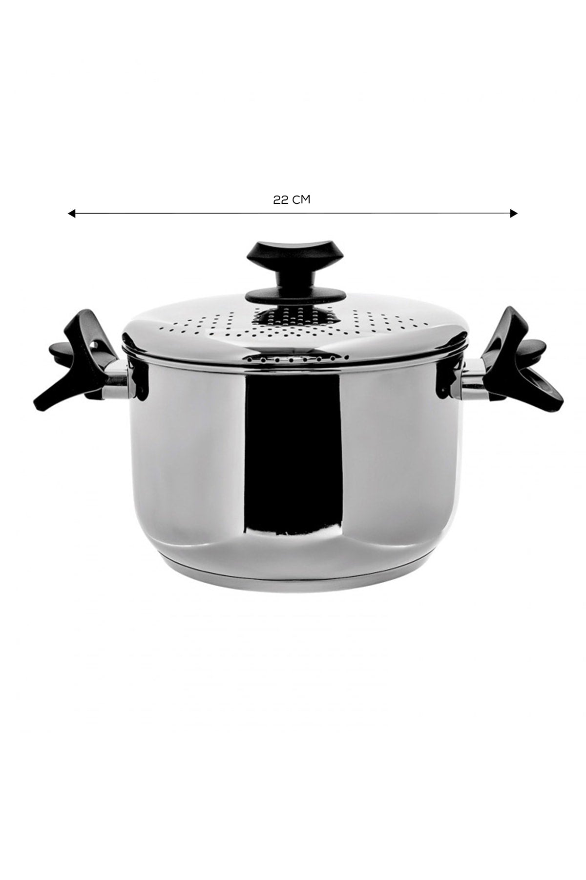 Kitchen Sever Induction Base Steel Pasta And Ravioli Pot