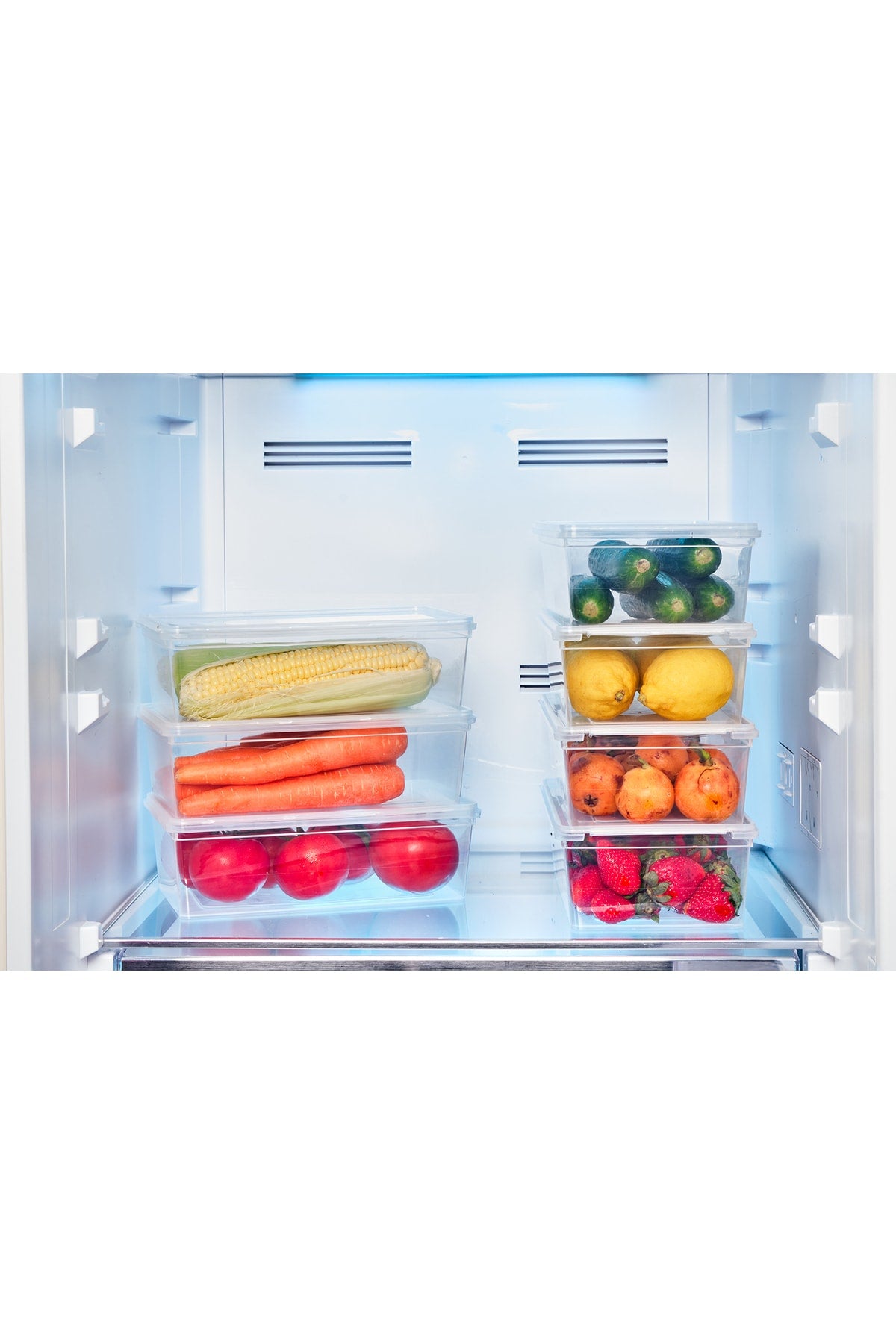 Vorratsbehälter 10 Stück 2 Lt Abschließbar, Gefrierschrank, Kühlschrank, Vorräte, Spielzeug, Lebensmittel, Kaffee, Materialbox, Lebensmittel