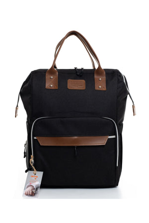 Luxus Schmutzabweisender wasserdichter Thermo-Fach Mutter Baby Pflege Rucksack und 2 Stück 0-3 Monate Body Set