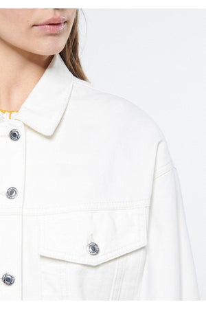 Luna White 90s Jean Jacket Oversize / Wide Cut 1110177-84112 - Swordslife