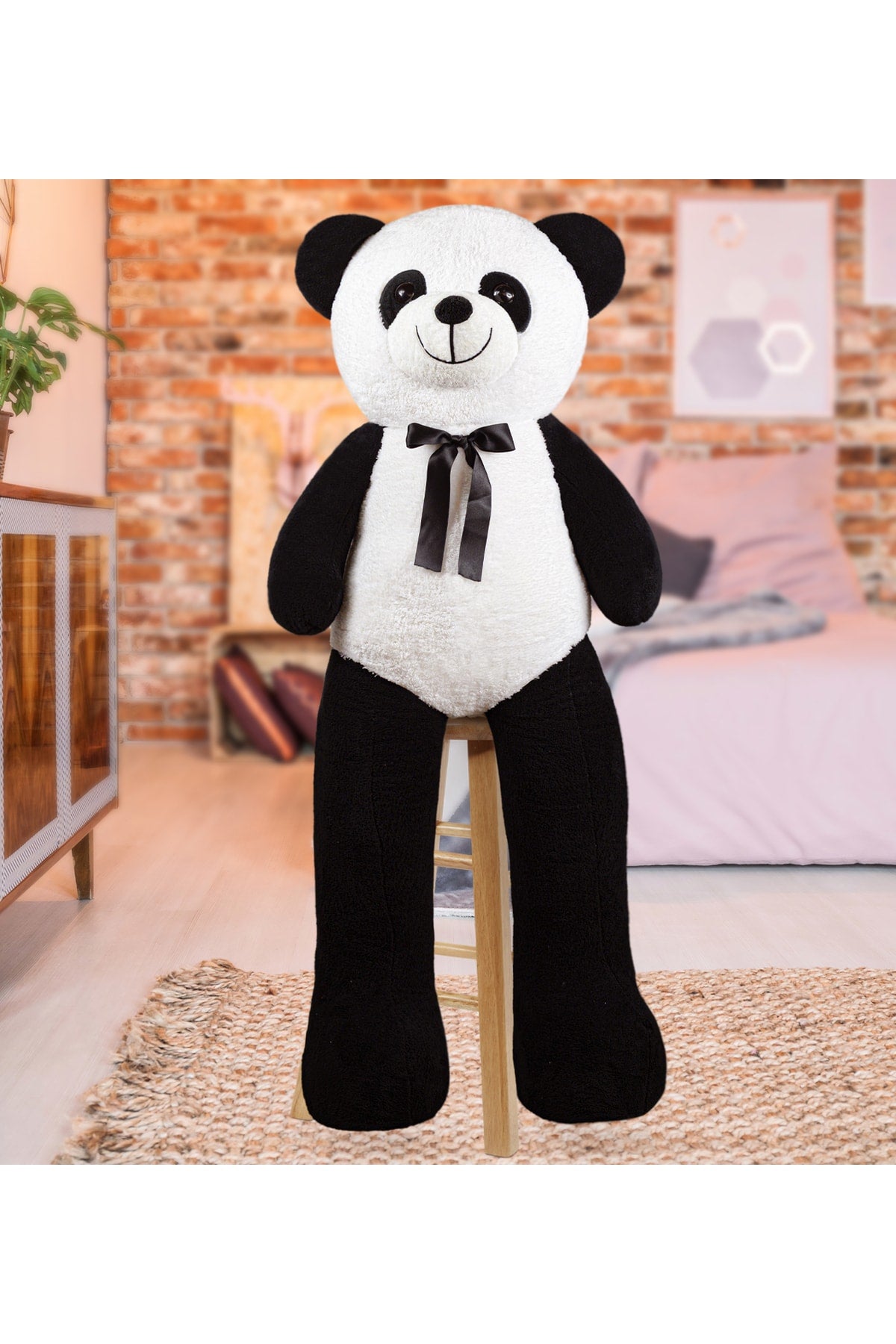 140 Cm Bow Tie Panda (100% Domestic)
