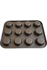 12 Piece Cake Mold Fireproof Non-Stick Muffin Cupcake Mold Cake Mold