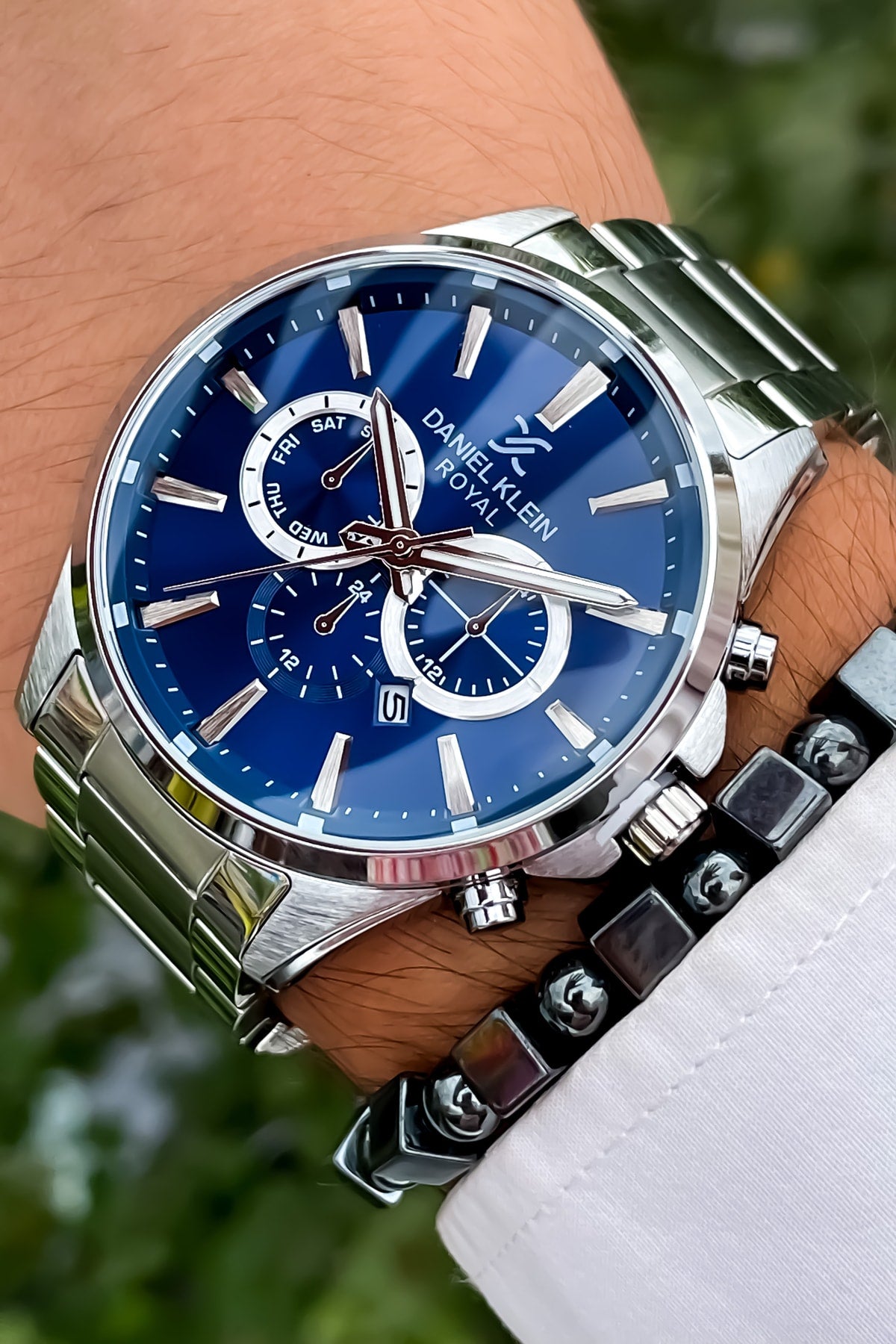 Original Marke Herren Armbanduhr und Armband mit Geschenk