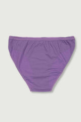 Women's Purple 6 Pack Bikini Panties ELF568T0635CCM6 - Swordslife