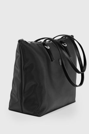 Schwarze Shopper-Tasche 217 für Damen