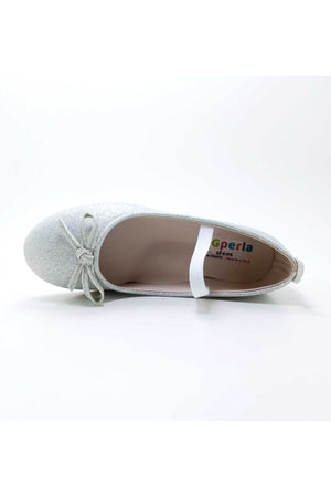 Girl'S Elastic-Bow Detail Lightweight Flats(26-35 Num.)