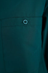 Green Balloon Back Sleeve Long Pocket Detailed Basic Woven Shirt TCTSS21GO0976 - Swordslife