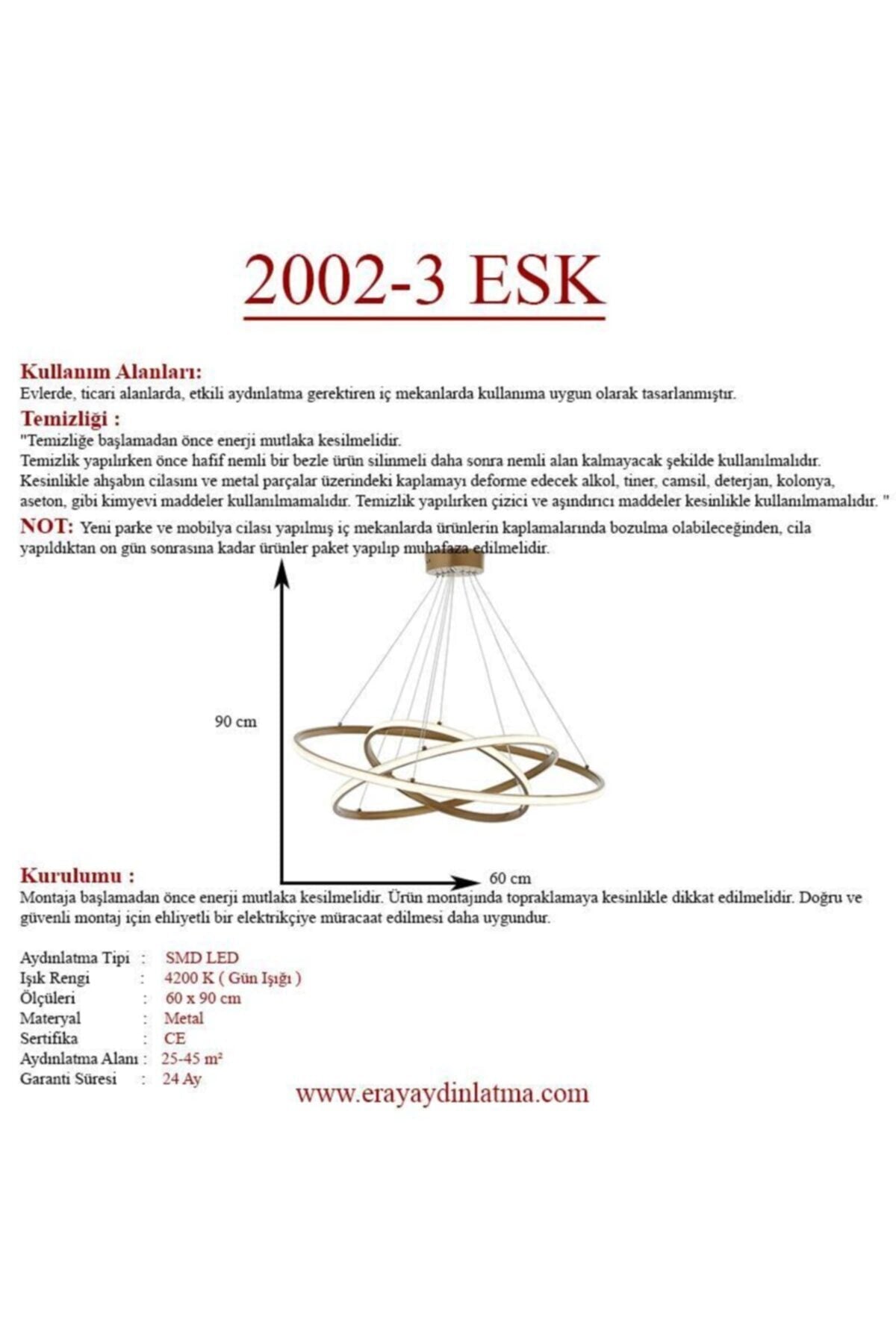 2002-3 Antiker LED-Kronleuchter