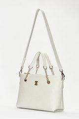 Floater White Women's Shoulder Bag 05PO22Y1561