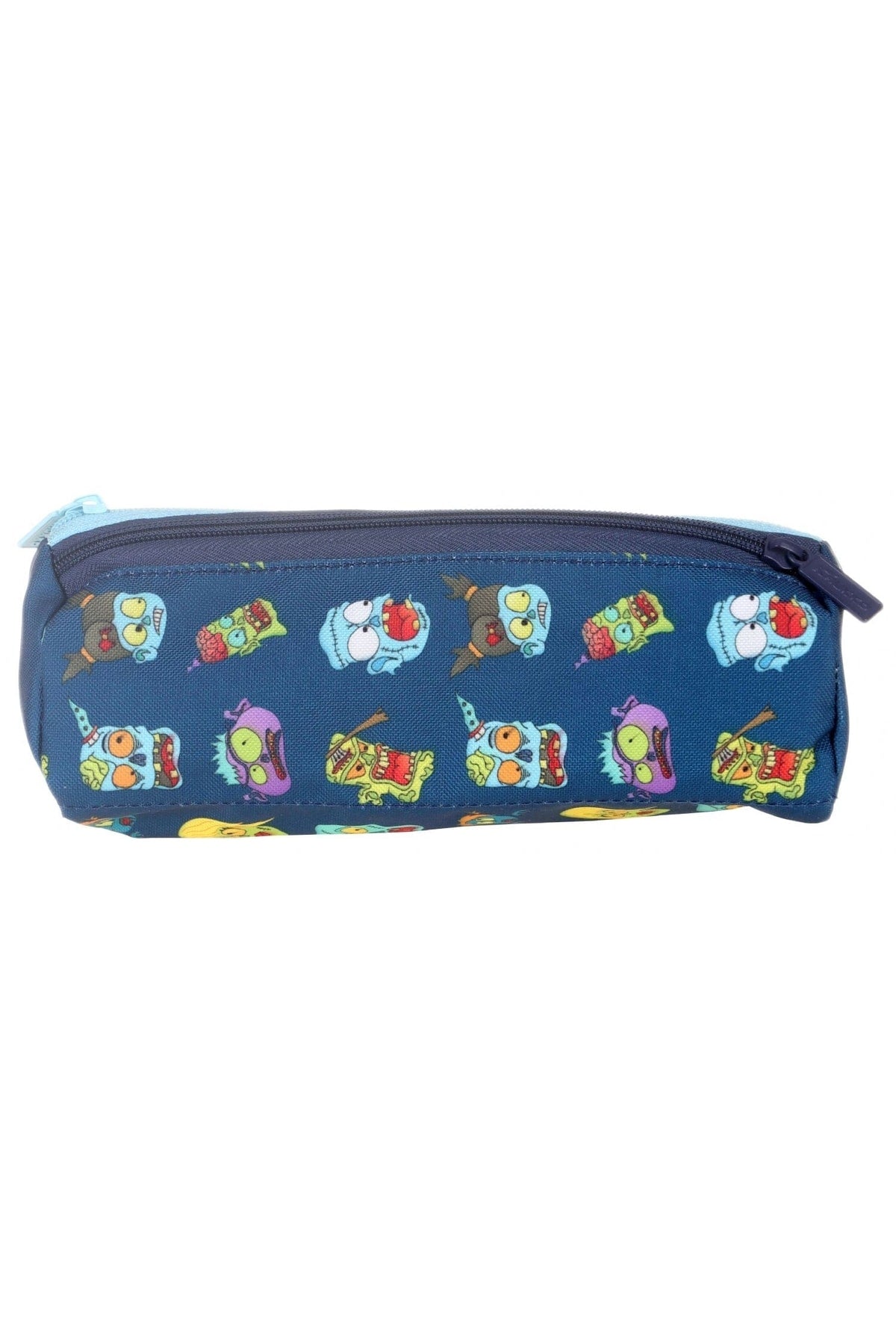 Kids&love Navy Blue Zombie Pizza Primary School Bag Set - Boys