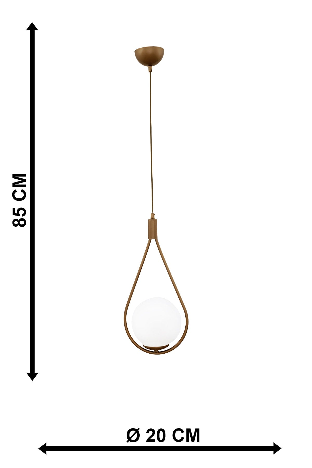 Mexikanisches einzelnes getrommeltes weißes Glop-Glas