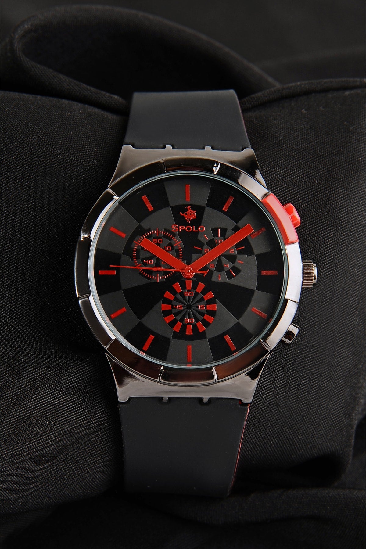 Wasserdichtes Silikonband Unisex Armbanduhr Herren Damen