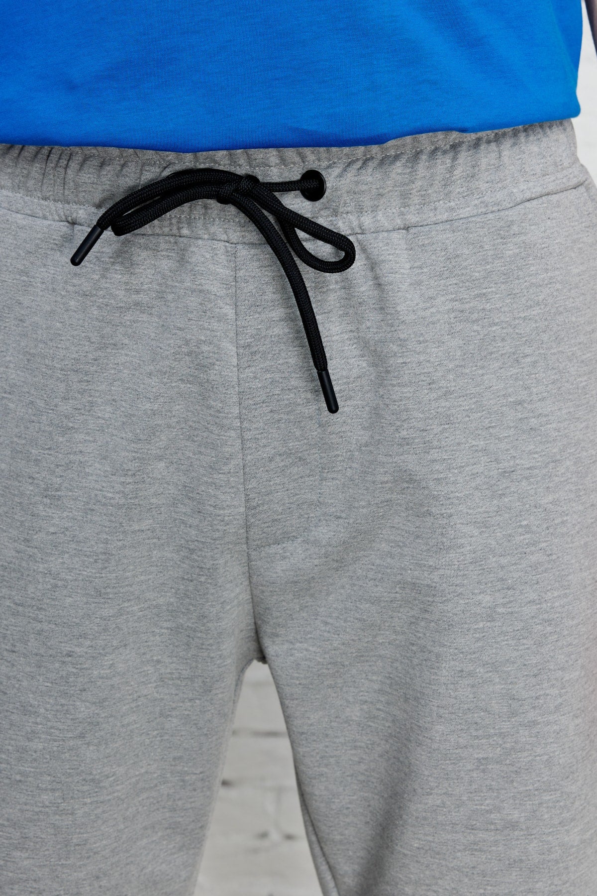 Standard Fit Normal Cut Pocket Bequeme Jogginghose aus Baumwolle