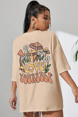 Love Yourself Printed T-shirt - Swordslife