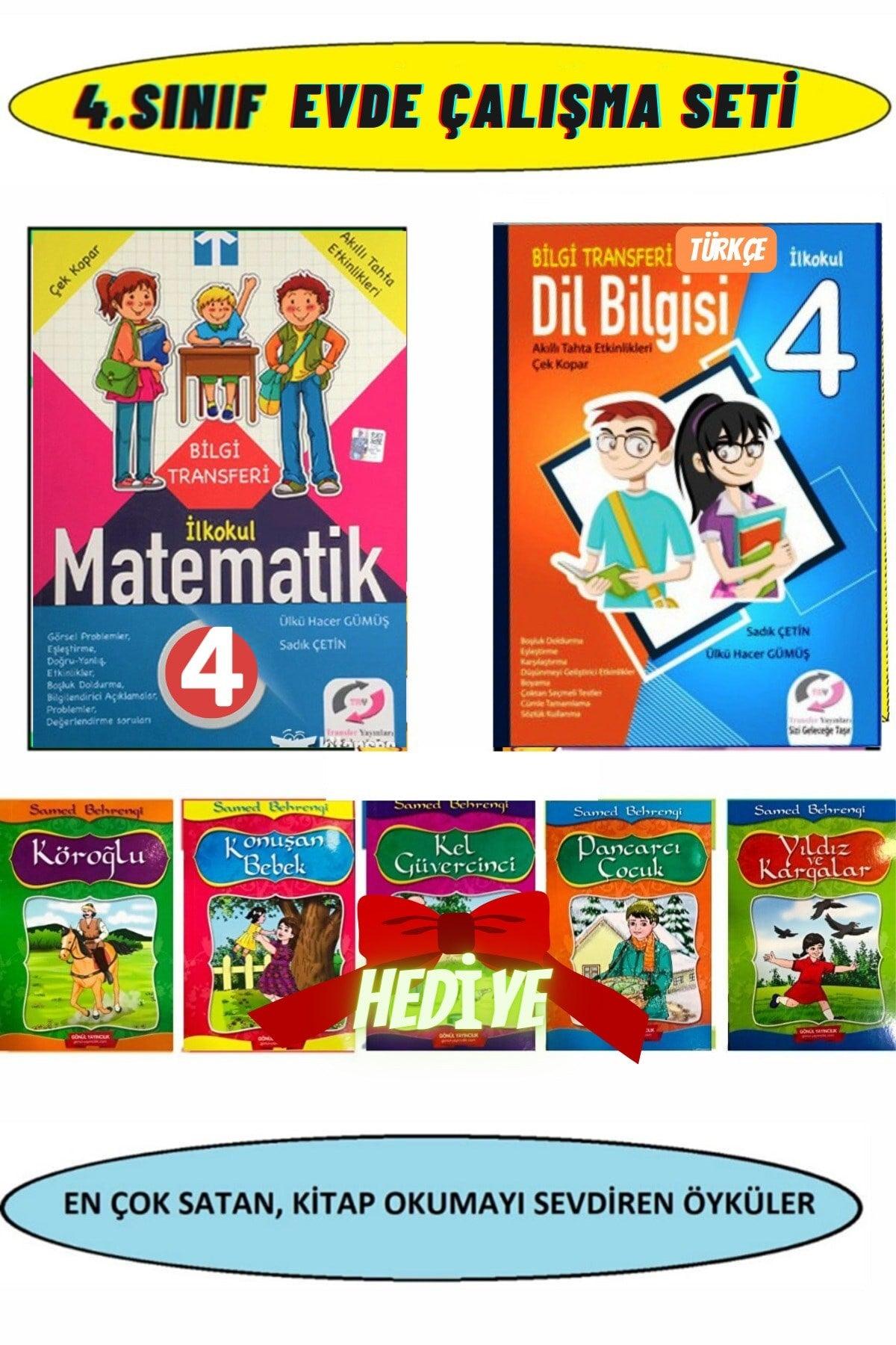 4th Grade Turkish Mathematics Colorful Story Set of 5 - Swordslife