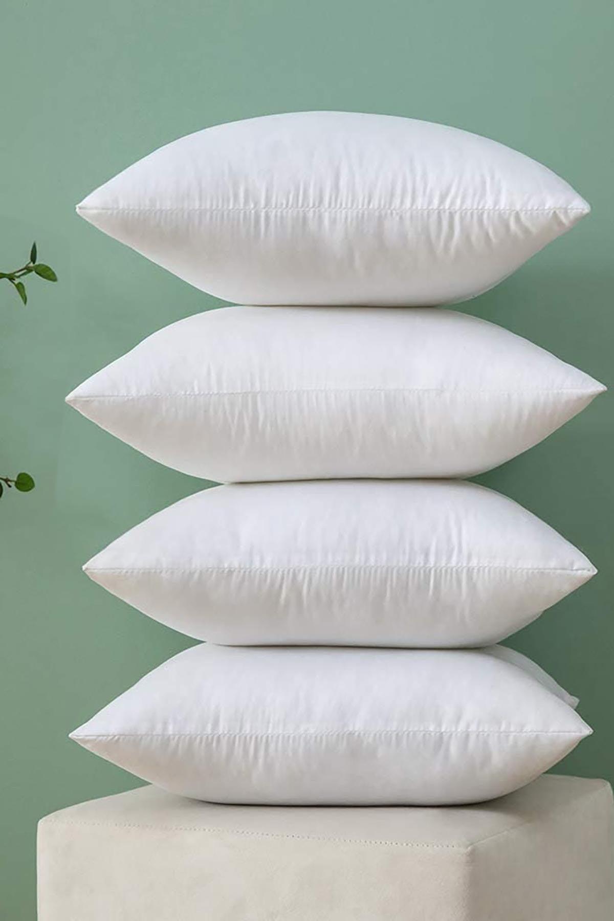 4 Pillows 100% Cotton Covered Silicone Filled - Swordslife