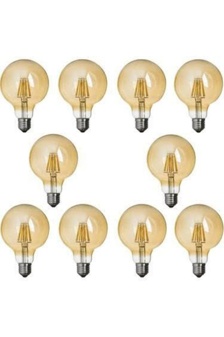 4w Balloon Rustic Edison Bulb E27 Amber Vintage