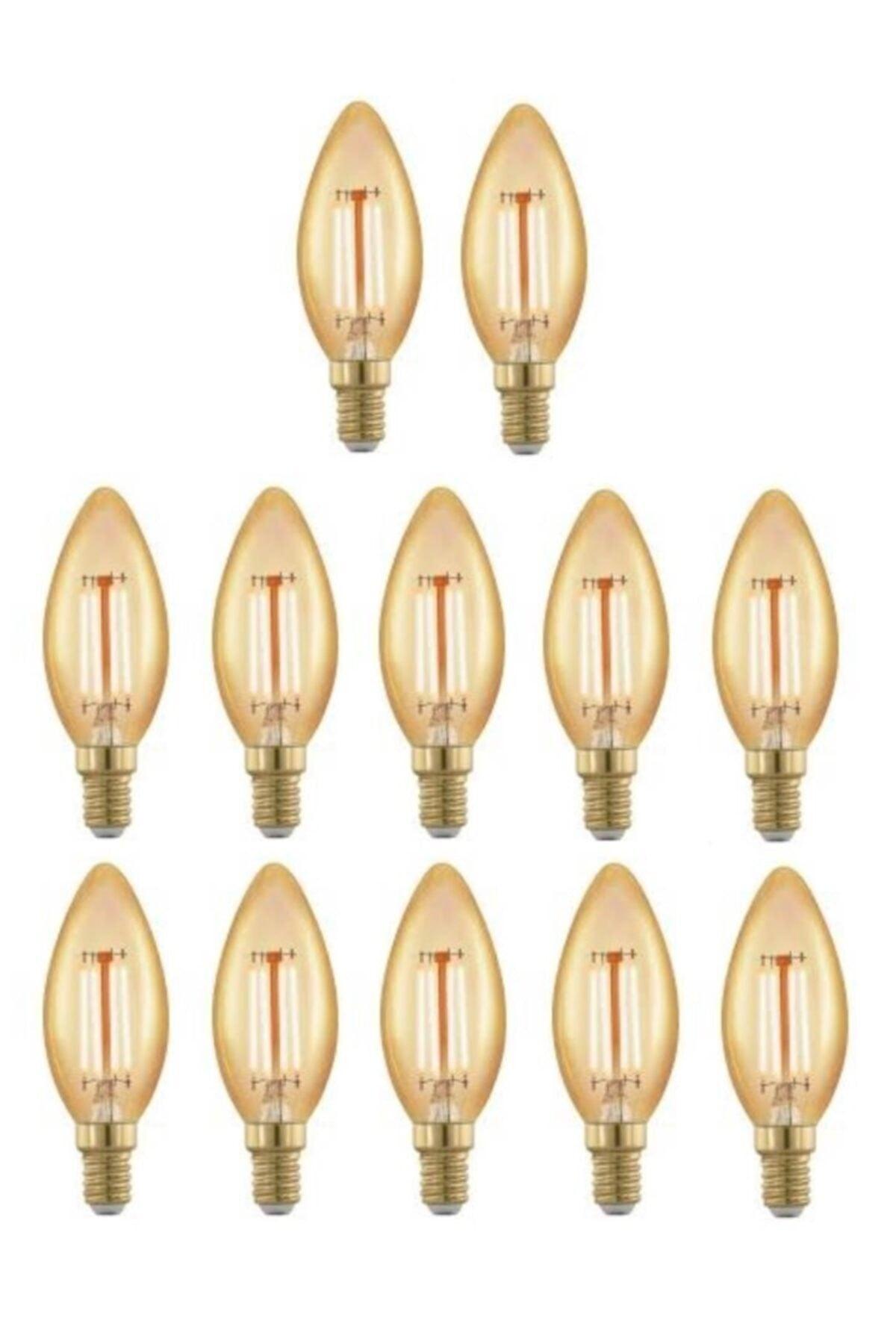 4w Led Bulb For Chandeliers E-14 Socket Amber