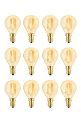 4w E-14 Socket Filament Led Bulb Yellow Light 12