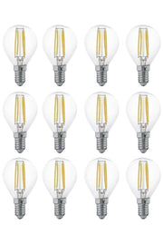 4w E-14 Socket Filament Led Bulb Yellow Light 12