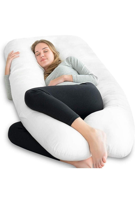 5 Different Region Supported Pregnant Pillow Lined Orthopedic Sleeping Pillow Breastfeeding Pillow White - Swordslife